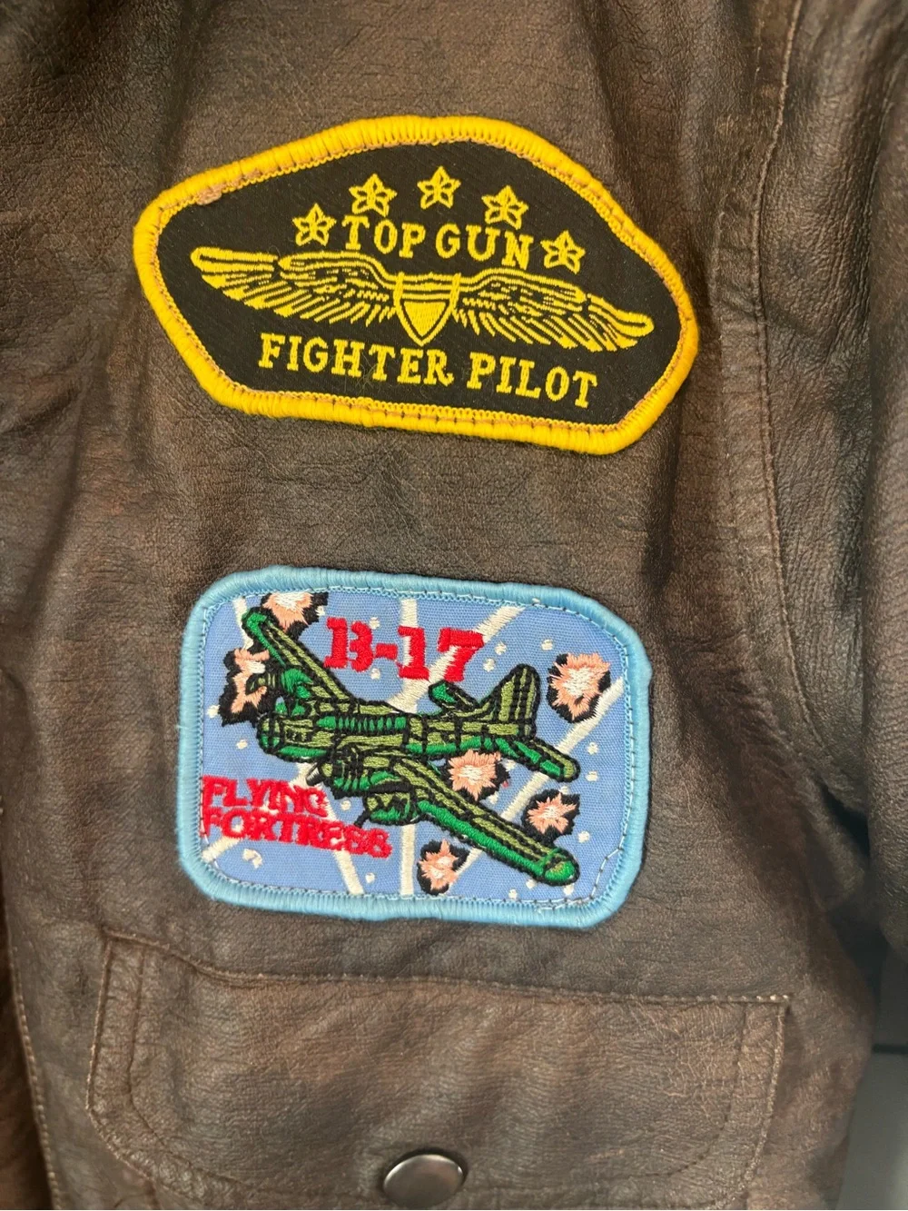 Kid’s Top Gun style Pilot Bomber Jacket
